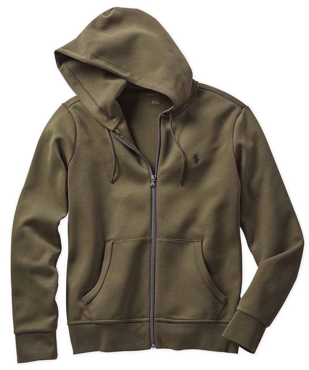Double knit hot sale polo hoodie