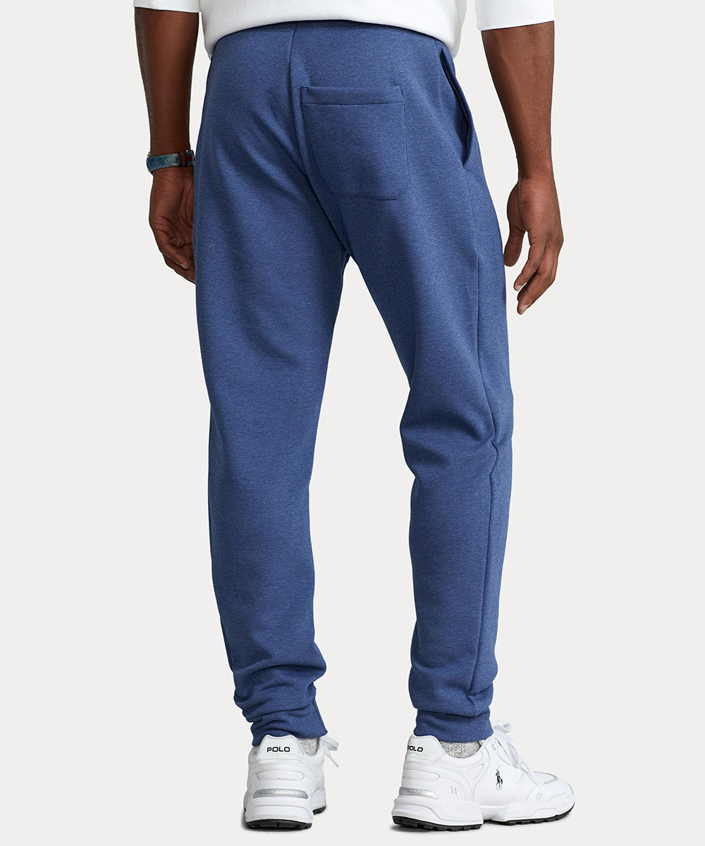 Pantaloni jogger in maglia doppia Polo Ralph Lauren, Men's Big & Tall