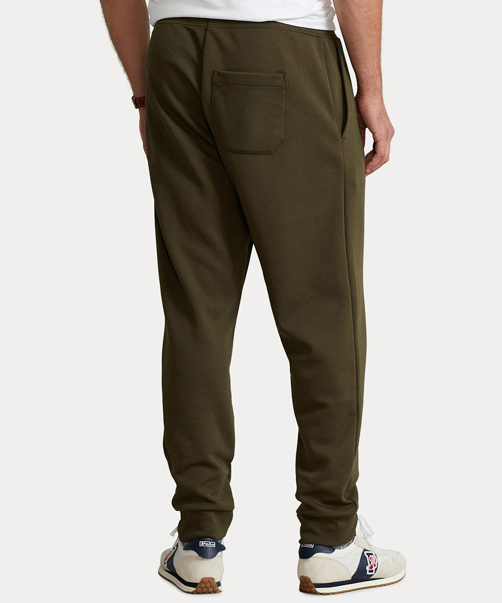 Pantaloni jogger in maglia doppia Polo Ralph Lauren, Men's Big & Tall