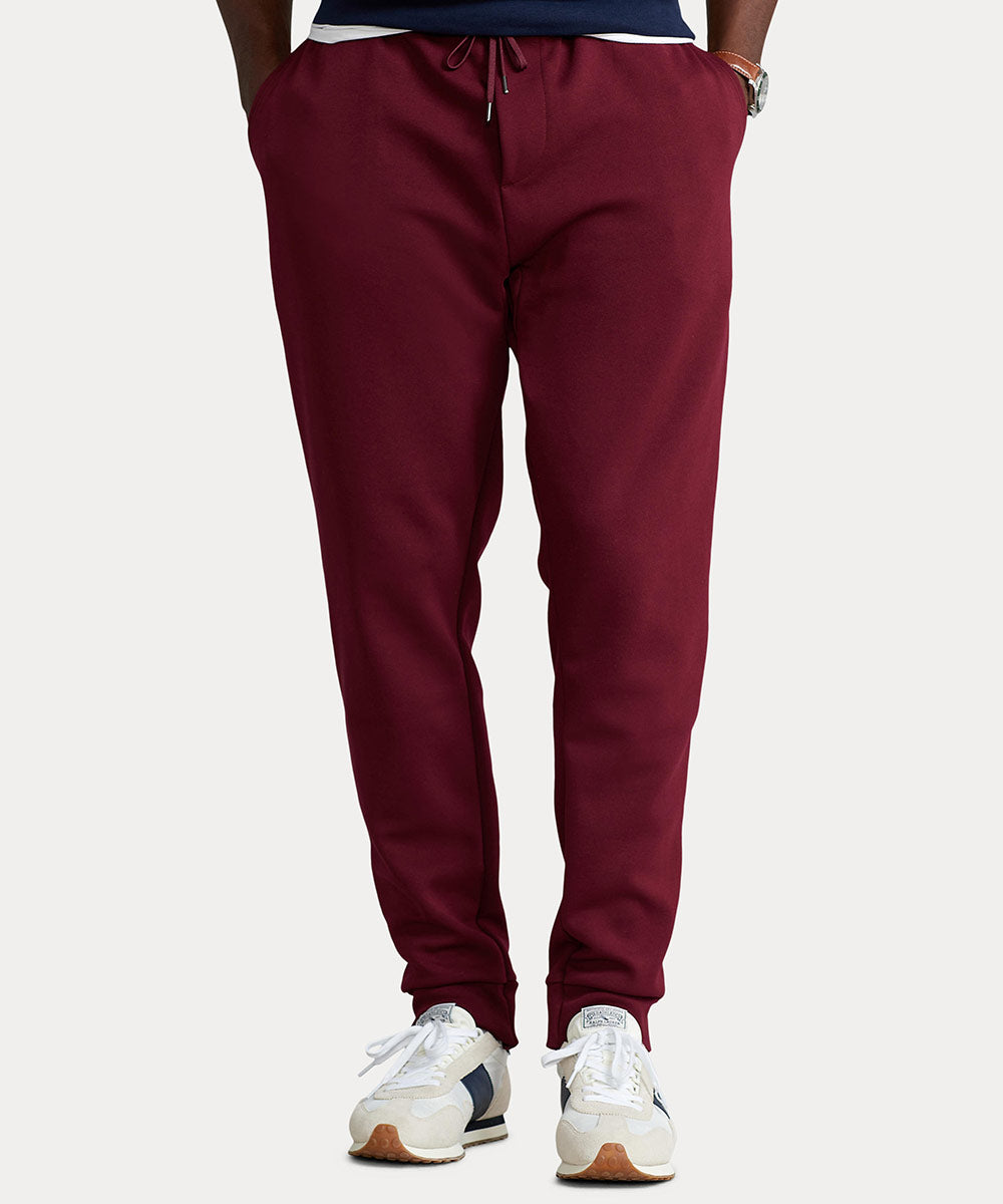 Pantaloni jogger in maglia doppia Polo Ralph Lauren, Men's Big & Tall