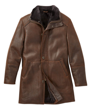 Westport Black Shearling Coat