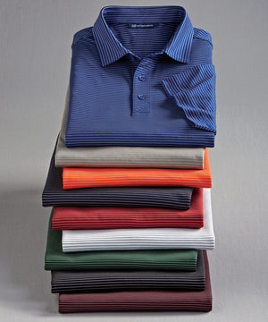 Cutter & Buck Forge Pencil Stripe Stretch Polo