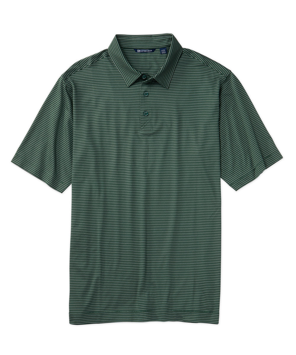 Cutter & Buck Forge Pencil Stripe Stretch Polo, Men's Big & Tall