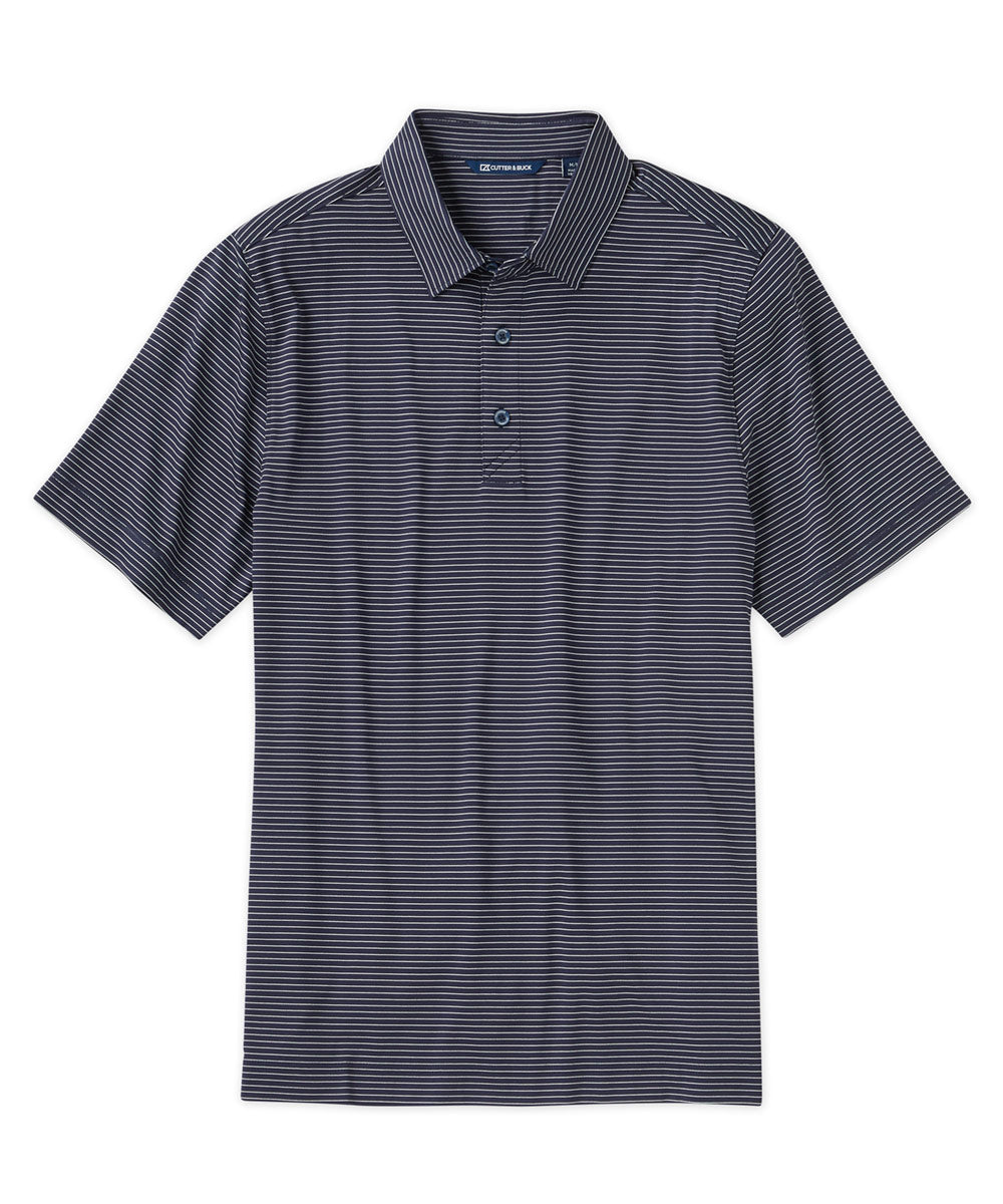 Cutter & Buck Forge Pencil Stripe Stretch Polo, Men's Big & Tall