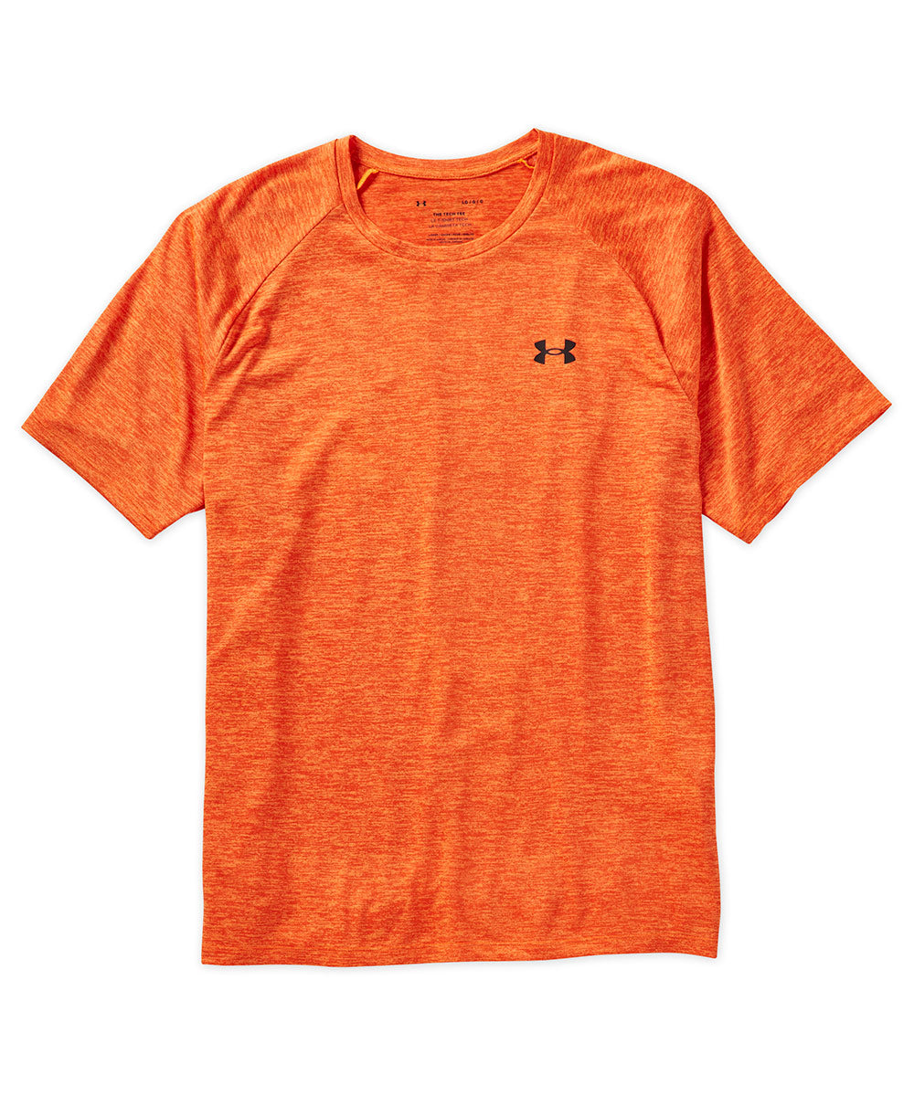 orange under armour shirt