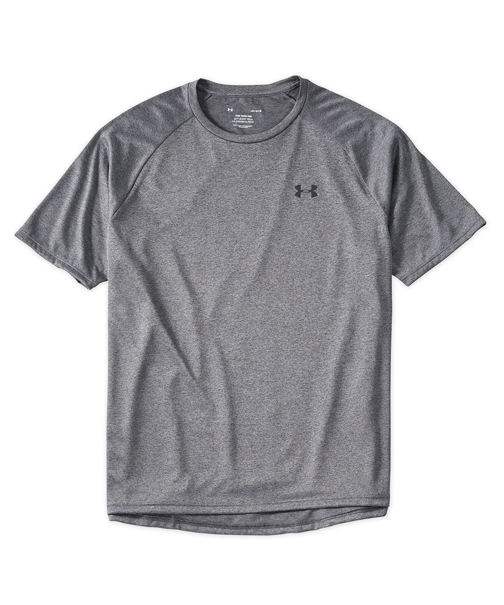 Under Armour Men's Tech 2.0 Short Sleeve Shirt Black L Tall Under Armour Men's Tech 2.0 Short Sleeve Shirt Black L Tall