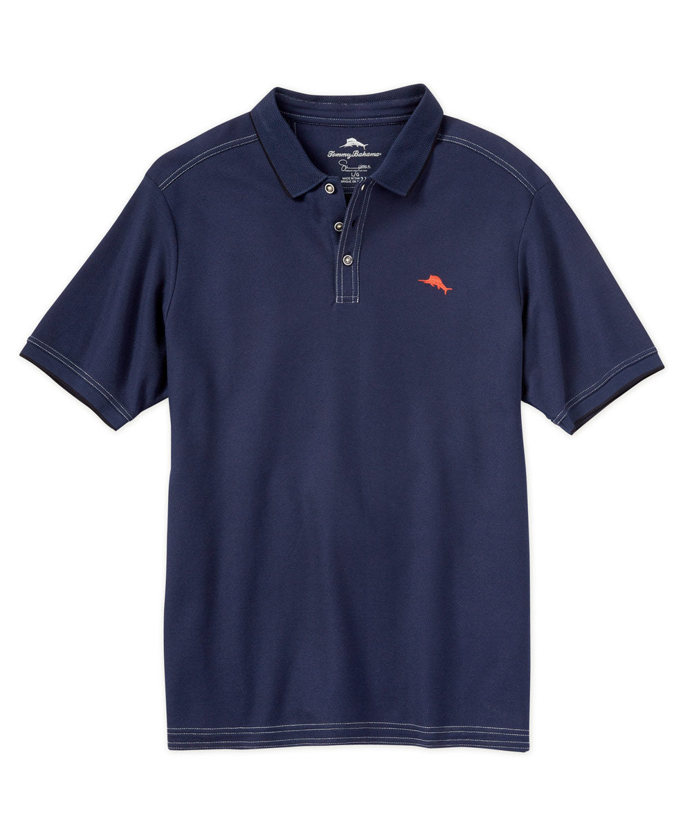 Polo Tommy Bahama Emfielder 2.0 Supima Tech à manches courtes, Men's Big & Tall