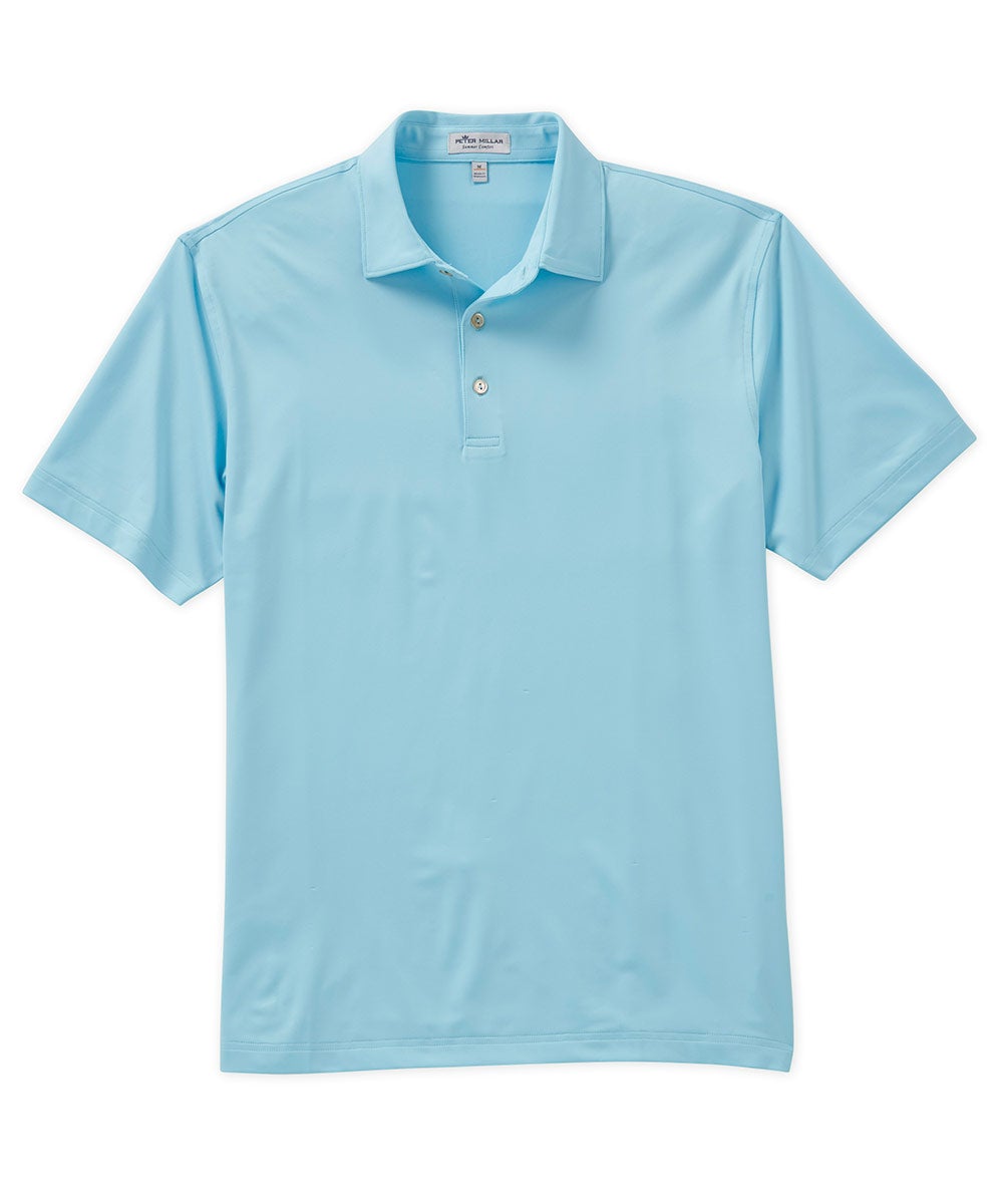 Peter Millar Solid Stretch Jersey Performance Polo Shirt