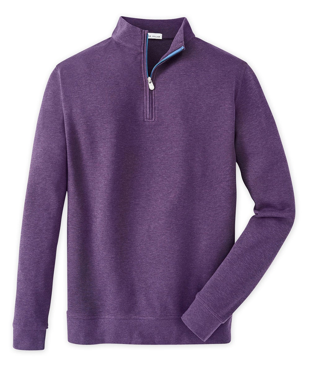 Peter Millar Comfort Interlock Quarter-Zip Pullover