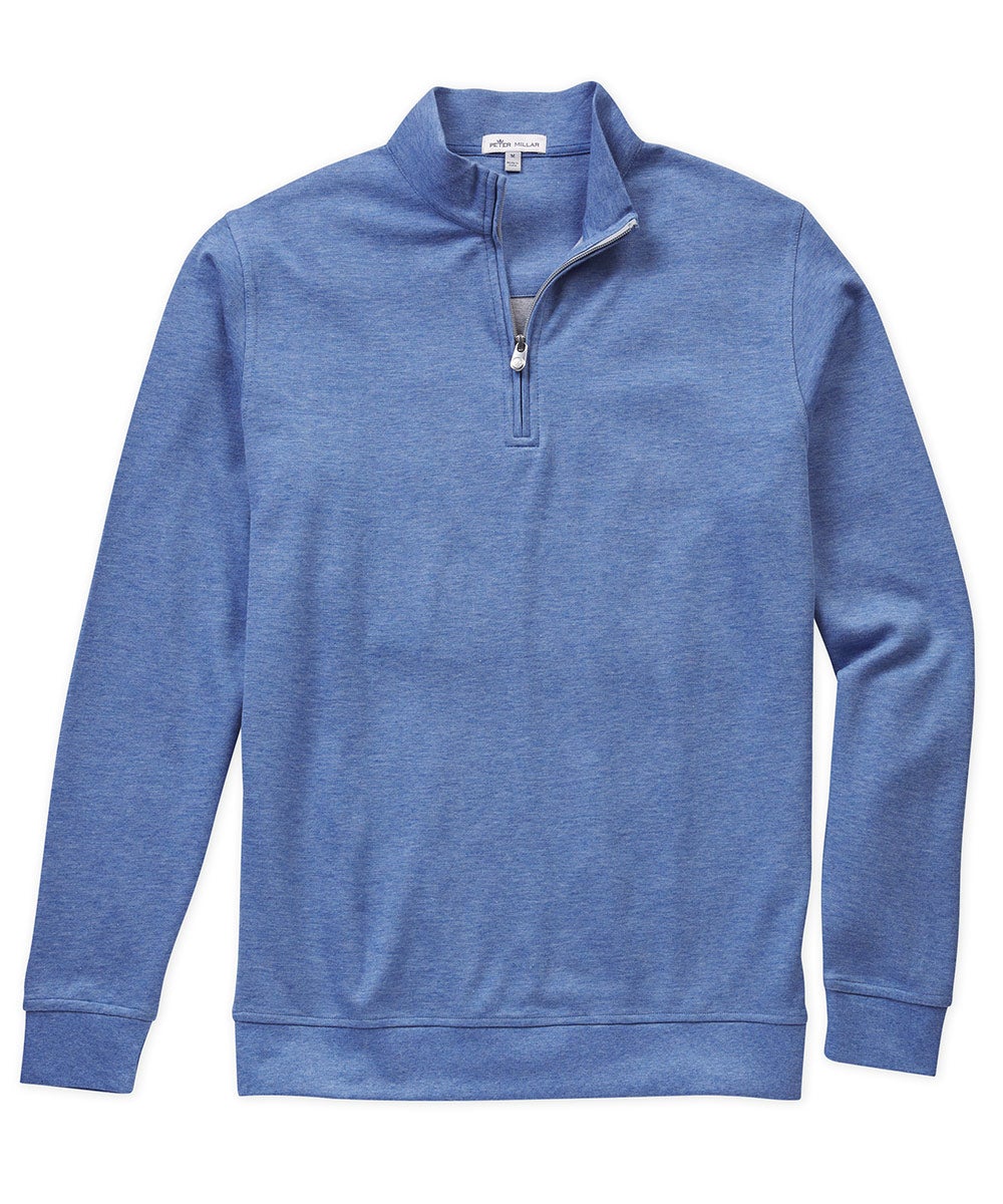 Peter Millar Comfort Interlock Quarter-Zip Pullover