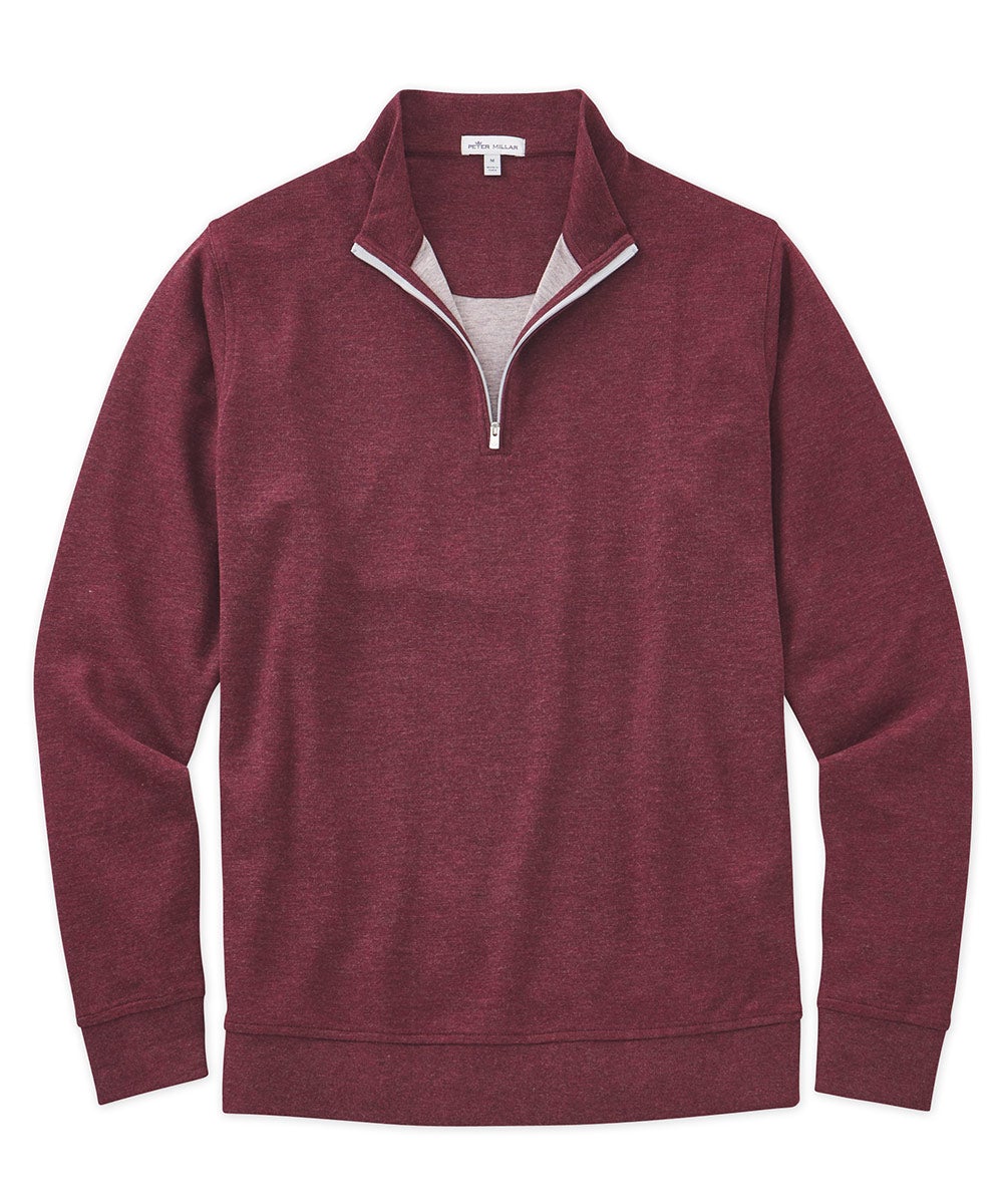 Peter Millar Comfort Interlock Quarter-Zip Pullover