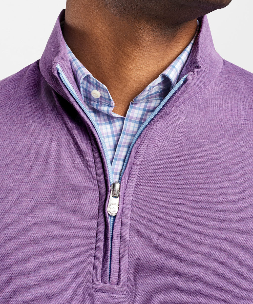 Peter Millar Comfort Interlock Quarter-Zip Pullover