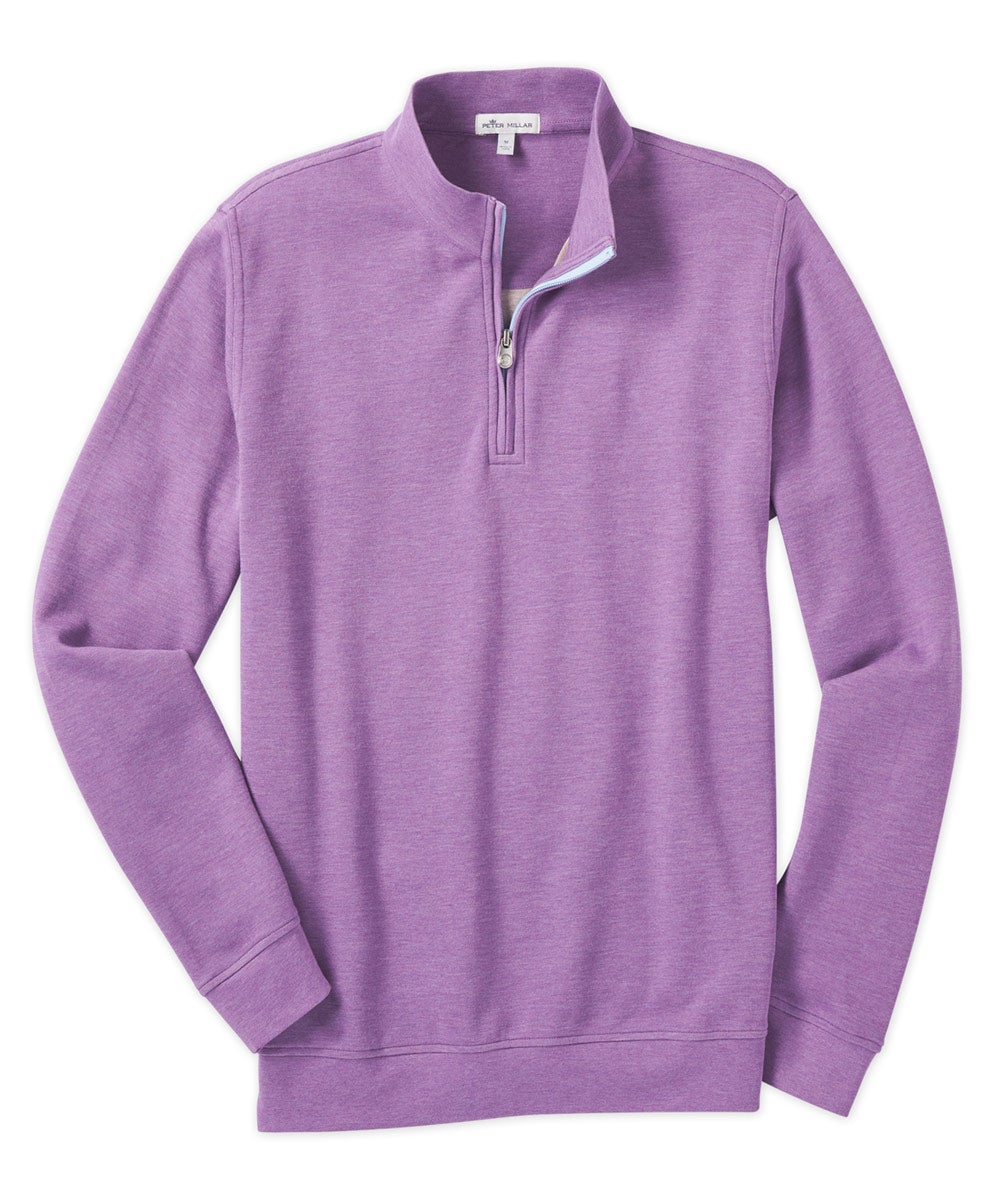 Peter Millar Comfort Interlock Quarter-Zip Pullover