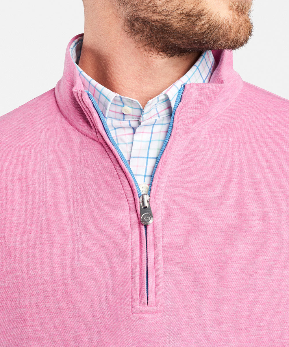 Peter Millar Comfort Interlock Quarter-Zip Pullover