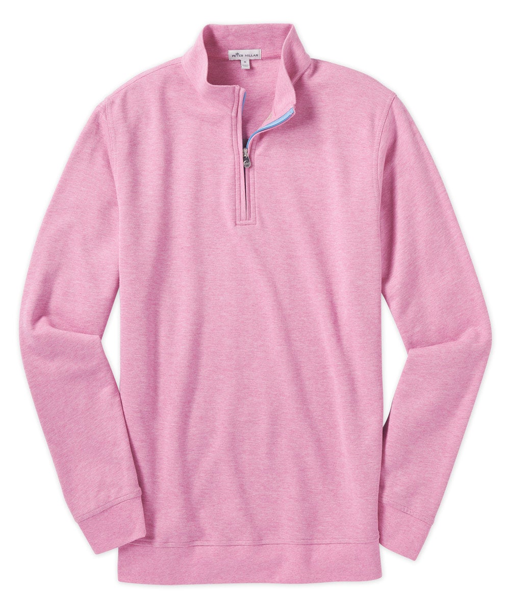 Peter Millar Comfort Interlock Quarter-Zip Pullover