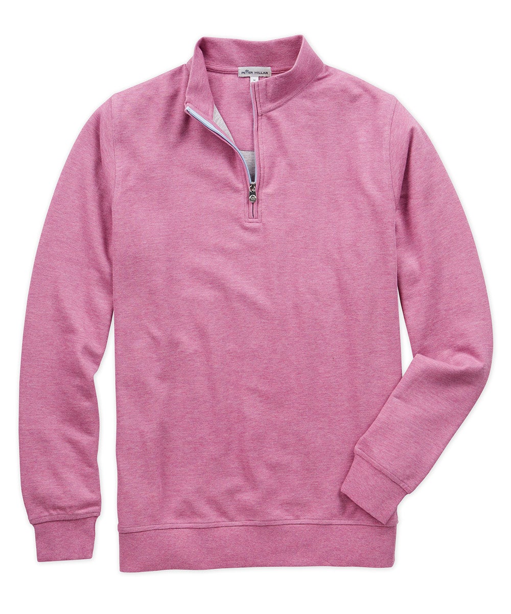 Peter Millar Comfort Interlock Quarter-Zip Pullover