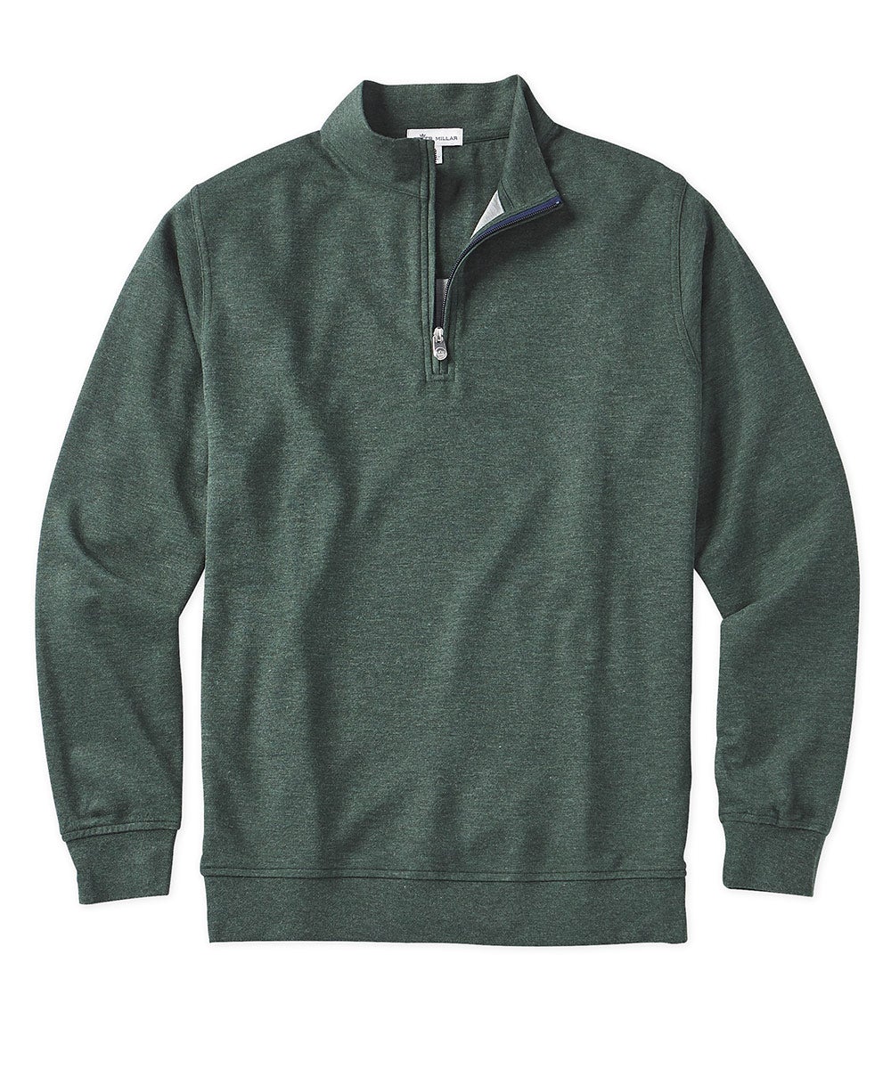 Peter Millar Comfort Interlock Quarter-Zip Pullover
