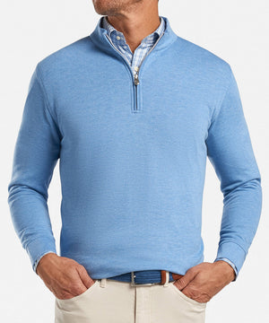 Peter Millar Comfort Interlock Quarter-Zip Pullover
