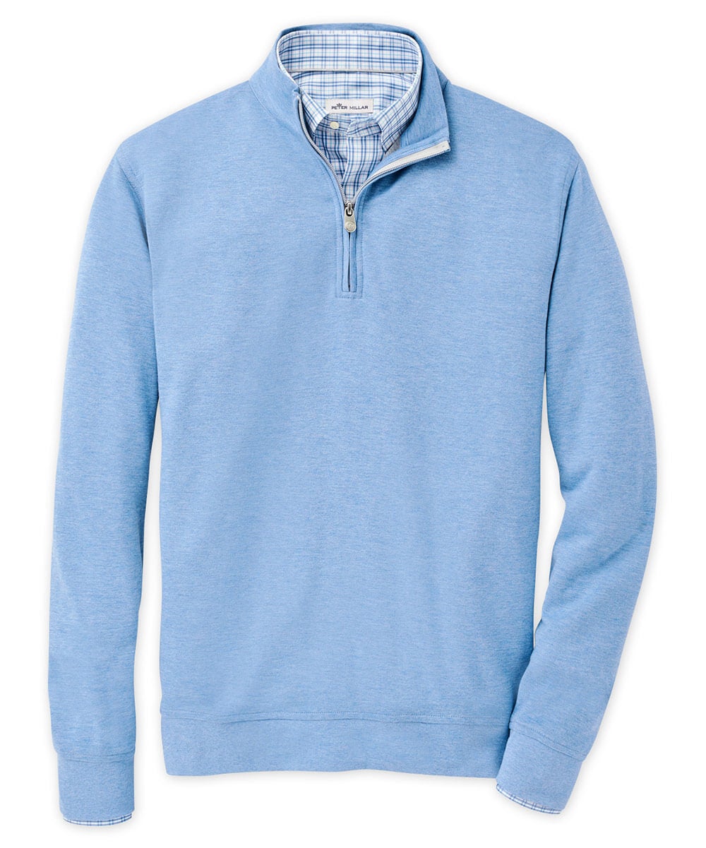 Peter Millar Comfort Interlock Quarter-Zip Pullover