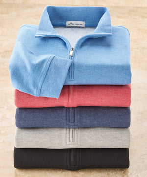 Peter Millar Comfort Interlock Quarter-Zip Pullover