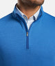 Peter Millar Galway Stretch Terry Quarter-Zip Vest