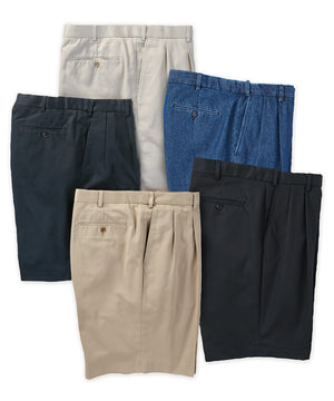 Westport 1989 Pleated Wrinkle-Free Twill Shorts