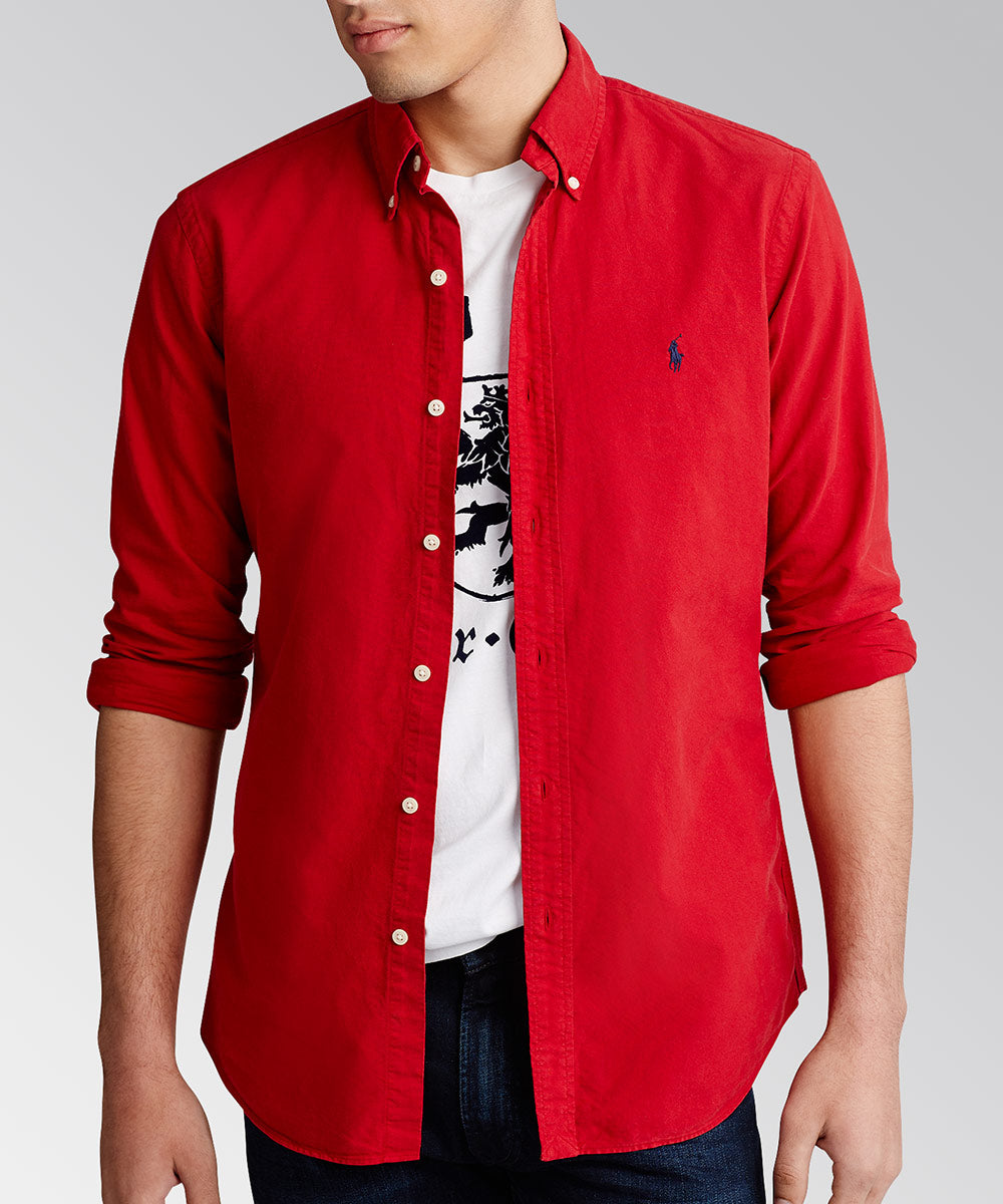 Polo Ralph Lauren Big & Tall Garment Dyed Oxford Shirt | Westport Big & Tall Polo Ralph Lauren Big & Tall Garment Dyed Oxford Shirt | Westport Big & Tall