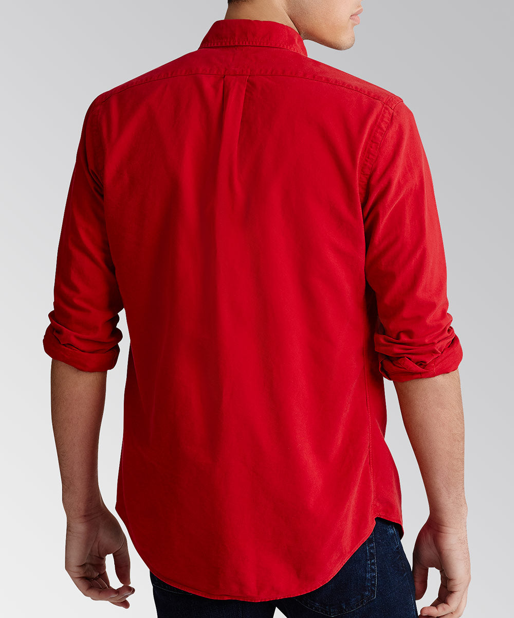 red ralph lauren dress shirt Red linen shirt brand POLO RALPH LAUREN Globalbrandsstore.com/en