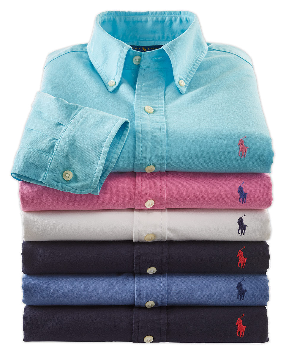 Polo Ralph Lauren Big & Tall Garment Dyed Oxford Shirt