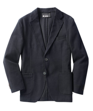 Westport Black Brushed Flannel Solid Sport Coat