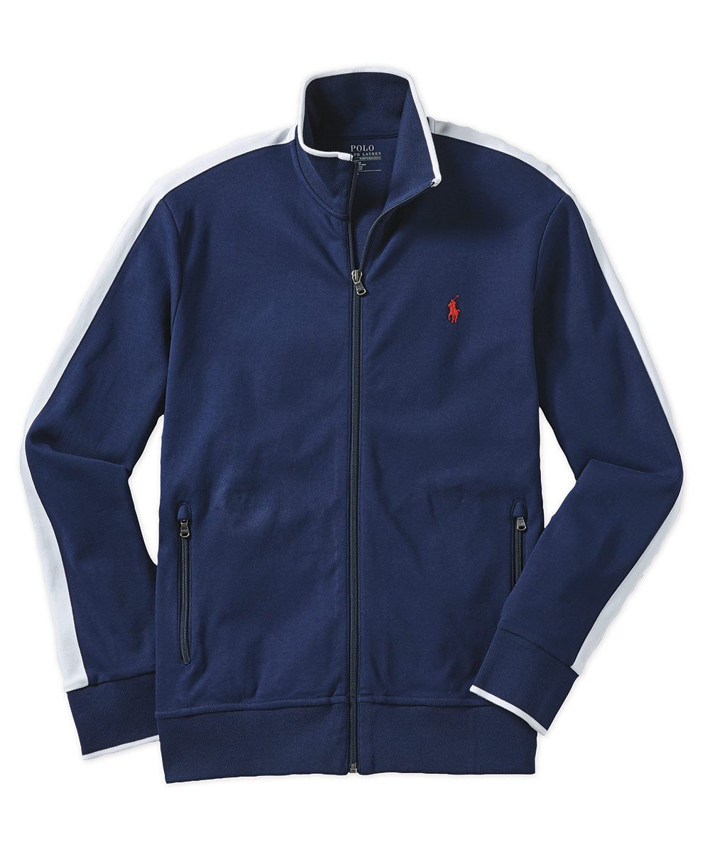 Polo ralph lauren cotton interlock track jacket Clearance