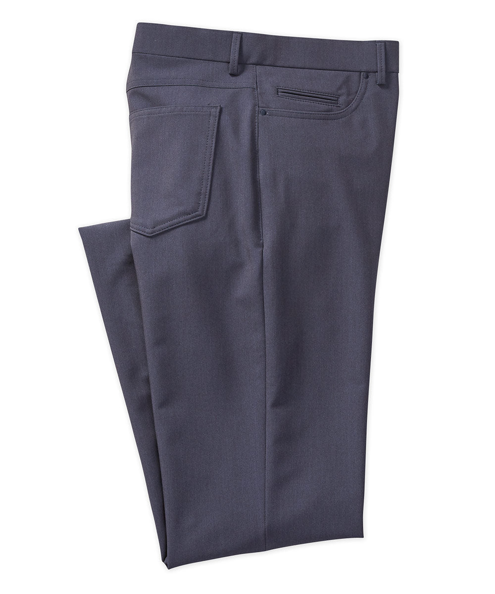 5t grey dress pants Cyrboko Toddler Boys Dress Pants, Straight-leg Elastic Waist Relaxed fit Formal School Uniform Pants Gray Size 4-5 T