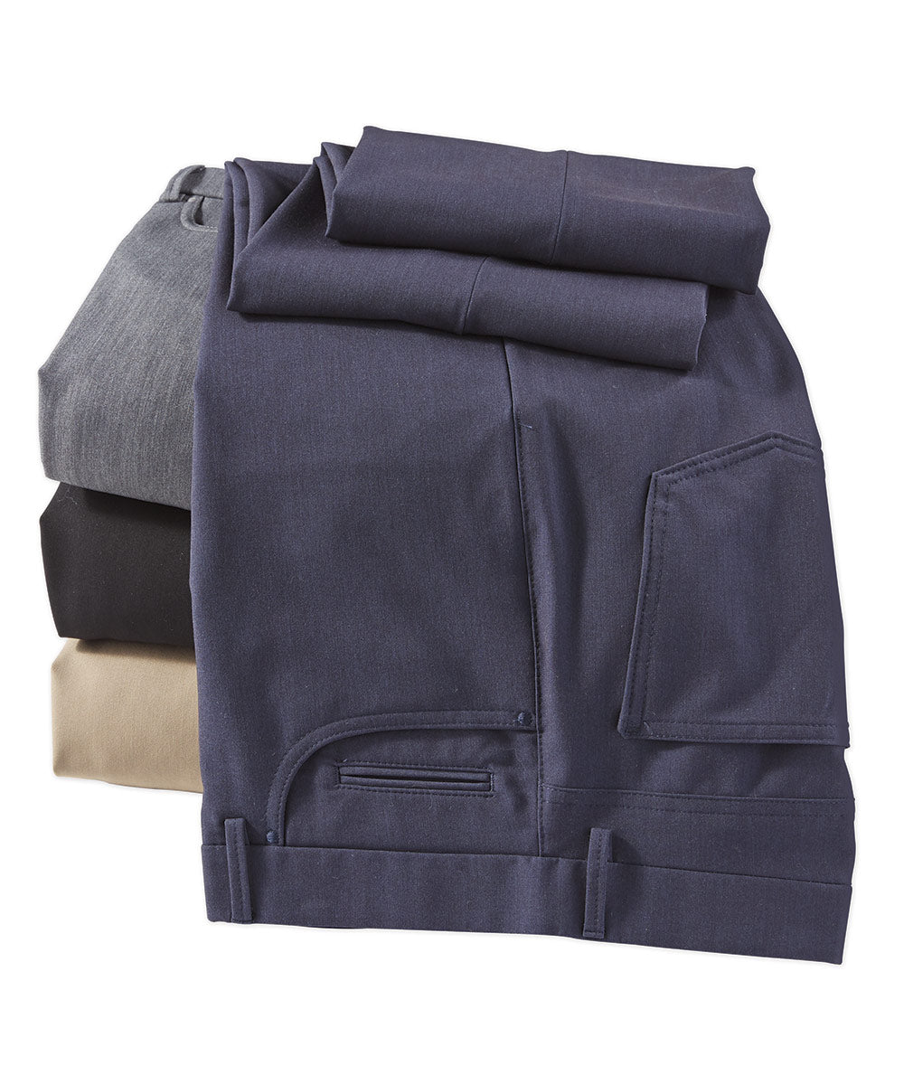 Men's Big & Tall Westport Black Performance Stretch 5-Pocket Dress Pants Grey / 58" / REG Men's Big & Tall Westport Black Performance Stretch 5-Pocket Dress Pants Grey / 58" / REG