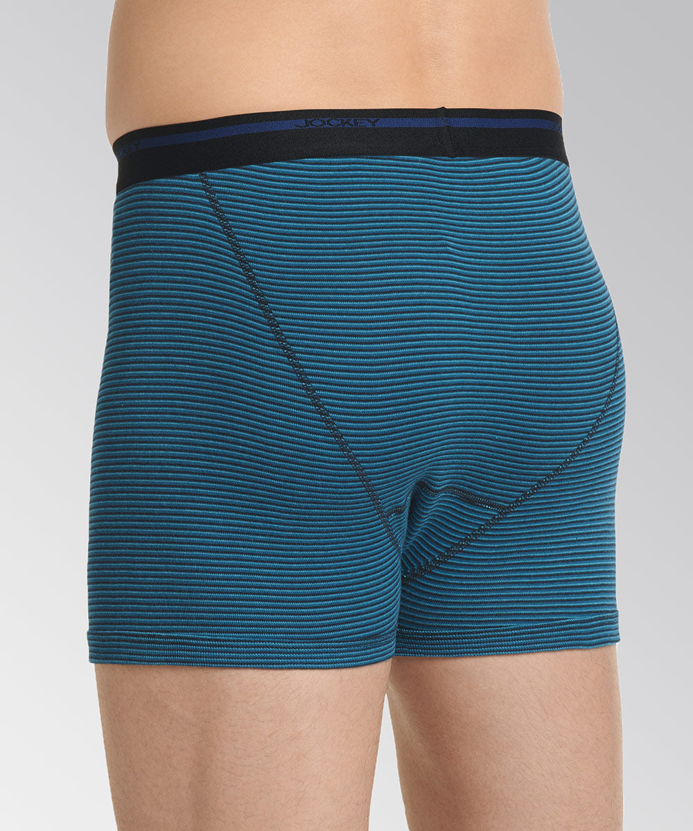 Jockey Rib Knit Boxer Brief 2-Pack, Men's Big & Tall