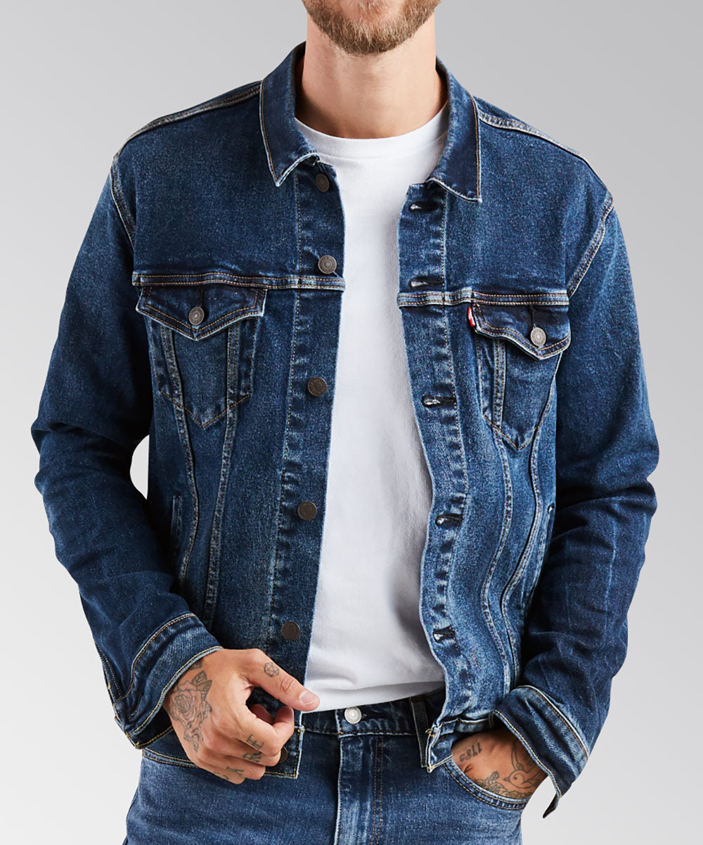 Levi’s Men’s Big & Tall Stretch Denim Jacket | Westport Big & Tall