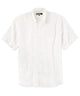 Westport Black Short Sleeve Solid Linen Sport Shirt
