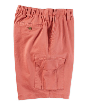 Westport 1989 Stretch Twill Elastic Waist Cargo Shorts