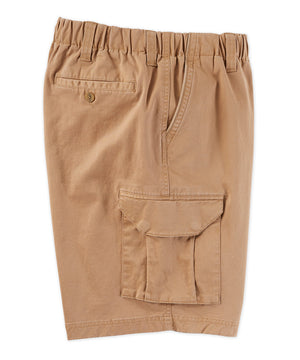 Westport 1989 Stretch Twill Elastic Waist Cargo Shorts