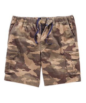 Westport 1989 Stretch Twill Elastic Waist Cargo Shorts