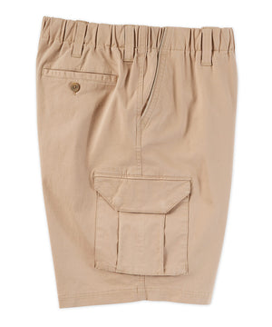 Westport 1989 Stretch Twill Elastic Waist Cargo Shorts