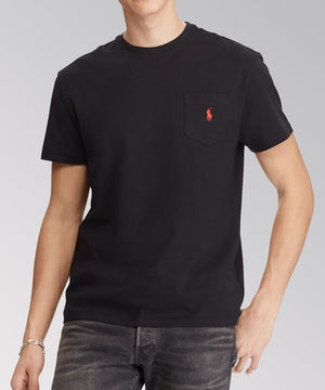 Polo Ralph Lauren Short Sleeve Solid Pocket Crewneck Tee Shirt