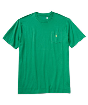 Polo Ralph Lauren Short Sleeve Solid Pocket Crewneck Tee Shirt