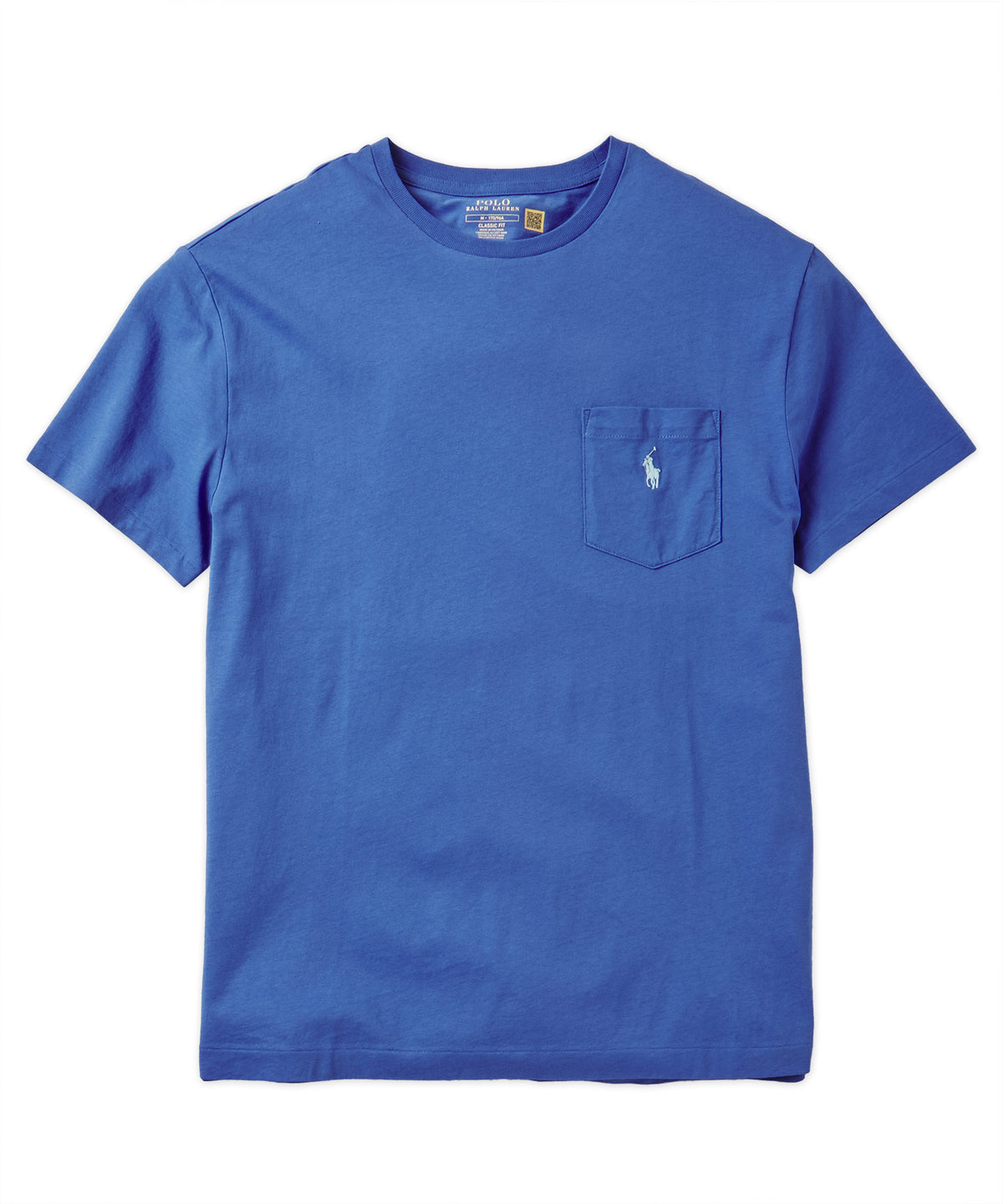 Polo Ralph Lauren Short Sleeve Solid Pocket Crewneck Tee Shirt, Big & Tall