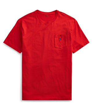 Polo Ralph Lauren Short Sleeve Solid Pocket Crewneck Tee Shirt