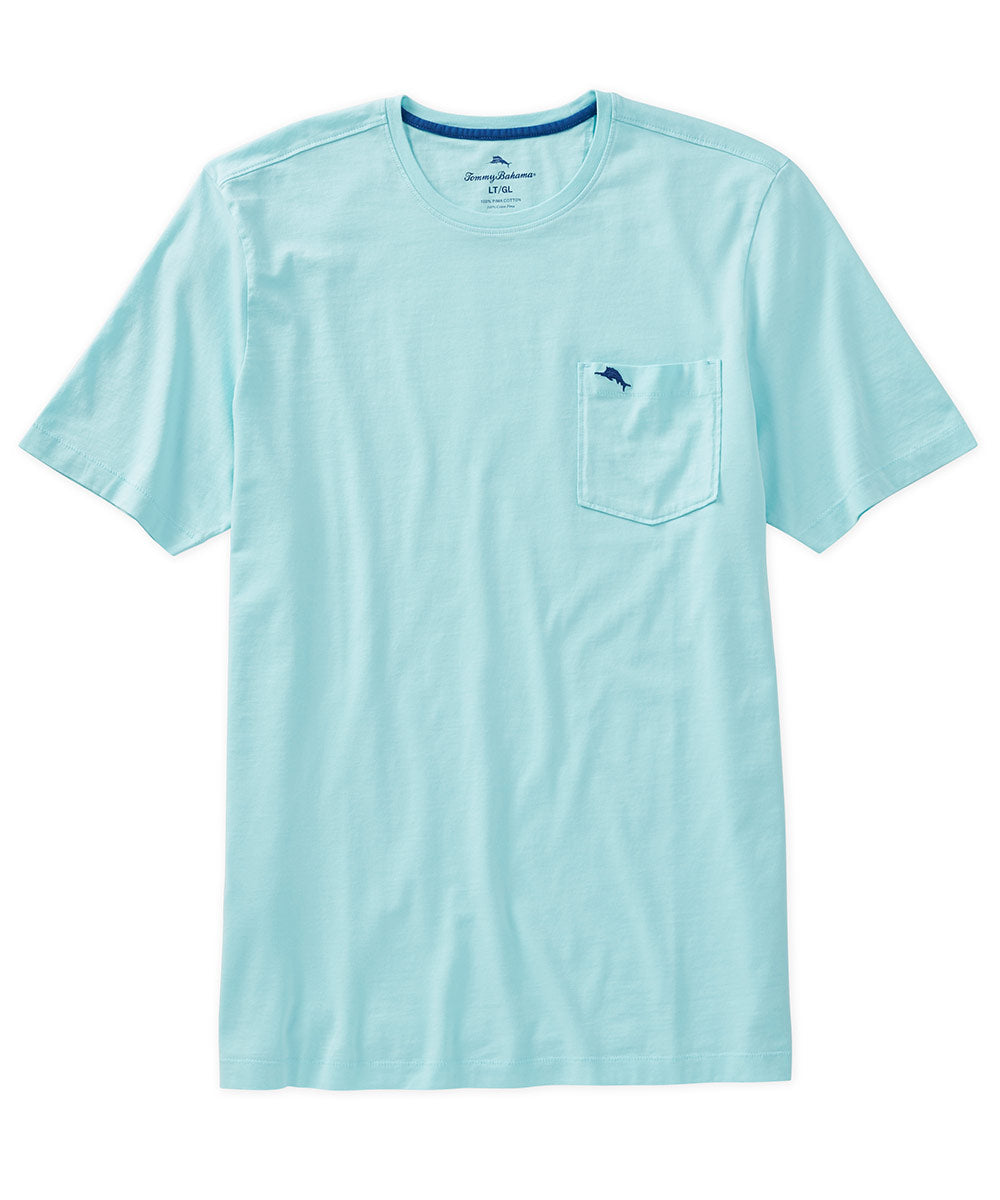 Tommy Bahama Short Sleeve Pima Pocket Tee Shirt Westport Big Tall