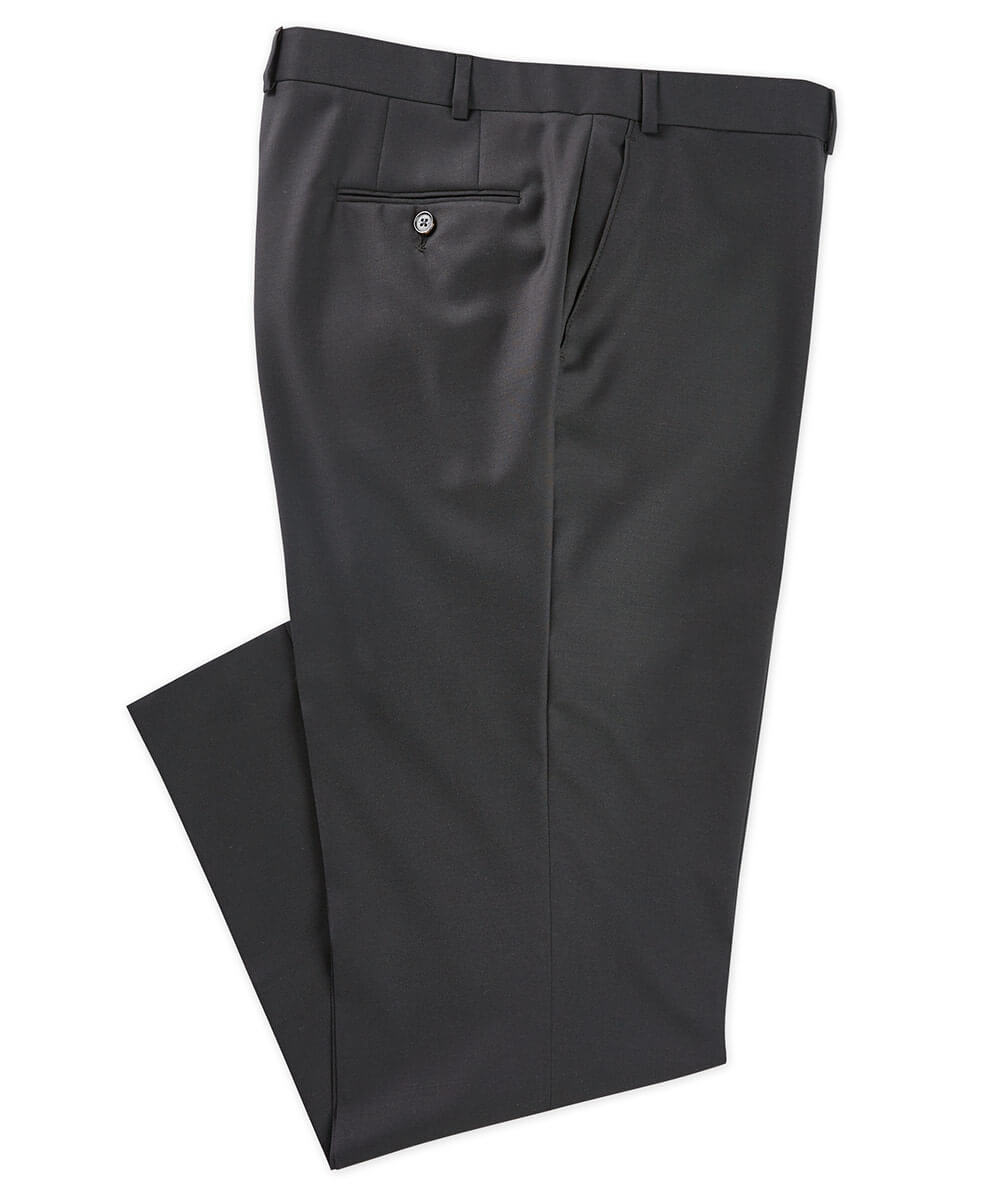 L'abito Lauren Ralph Lauren separa i pantaloni piatti sul davanti, Men's Big & Tall