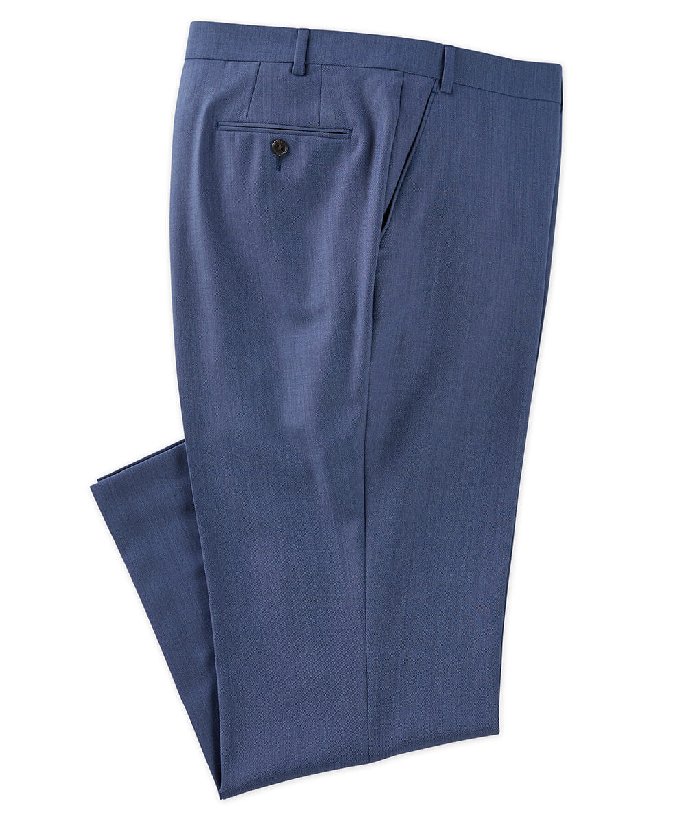 L'abito Lauren Ralph Lauren separa i pantaloni piatti sul davanti, Men's Big & Tall