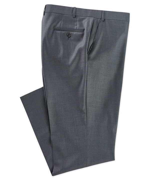 Lauren Ralph Lauren Suit Separates Flat Front Slacks - Westport Big & Tall
