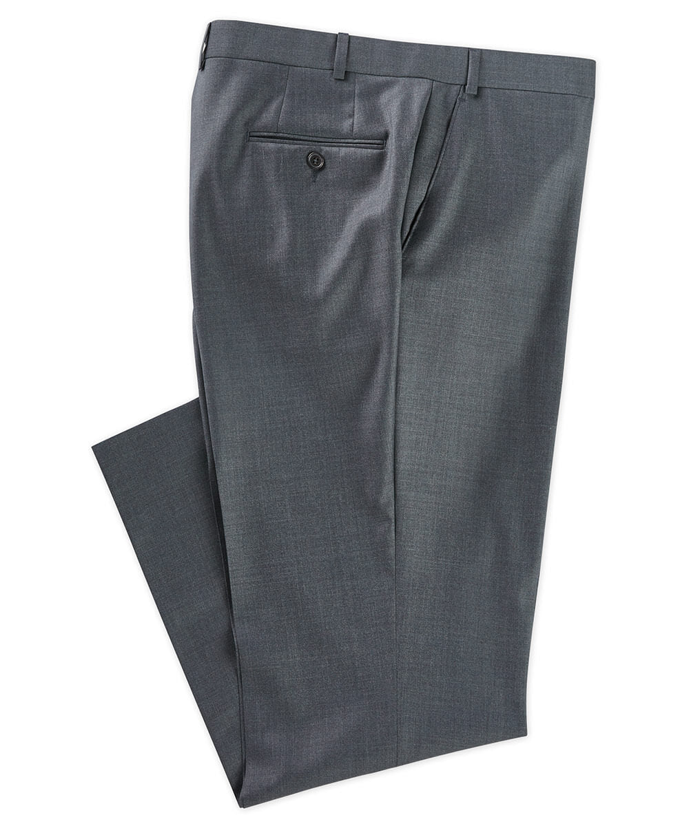 Le costume Lauren Ralph Lauren sépare les pantalons plats sur le devant, Men's Big & Tall