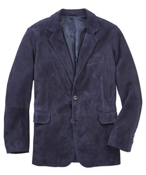 Westport Black Goat Suede Blazer